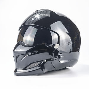 Vintage 3/4 demi-visage <span class=keywords><strong>casque</strong></span> de vélo électrique complet <span class=keywords><strong>casque</strong></span> de <span class=keywords><strong>moto</strong></span> pour hommes casques de <span class=keywords><strong>Scorpion</strong></span> classiques accessoires de <span class=keywords><strong>moto</strong></span> - Product Image 3