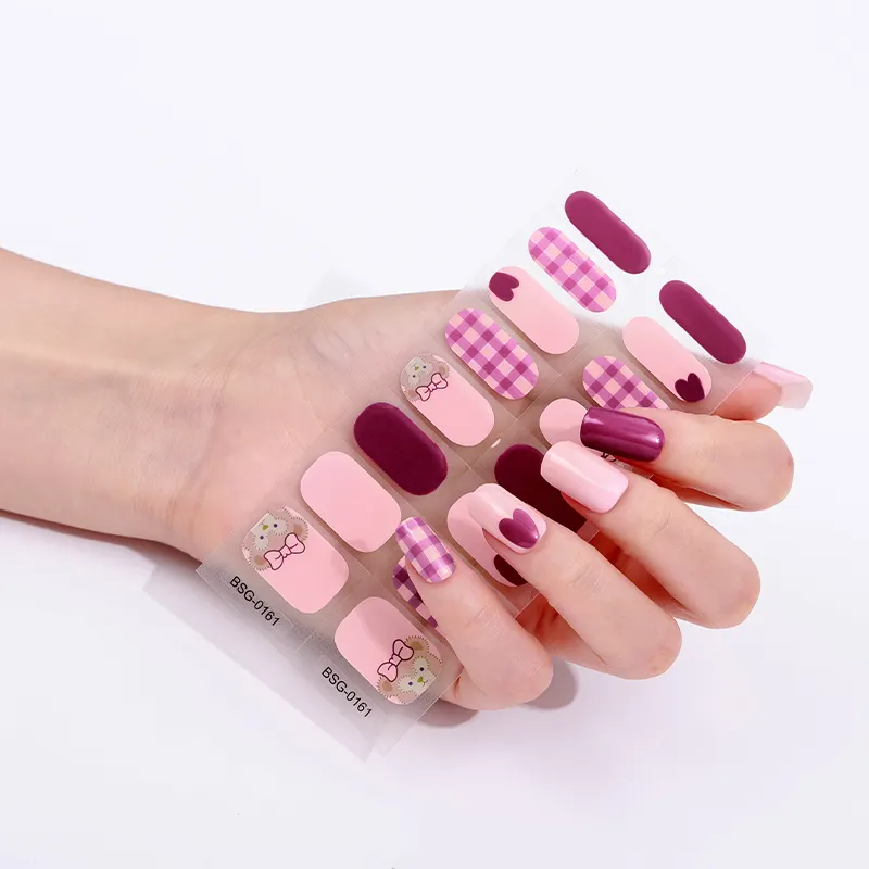 Bán buôn Hot Bán Nhật Bản UV khô Nail Art Dải Gel các bản vá lỗi lâu dài sau khi hiệu ứng