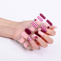 Vente en gros de patchs de gel pour ongles UV japonais, effet longue durée, vente chaude, effets après-traitement