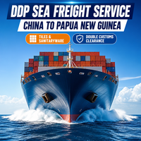 Fret maritime DDP vers la Papouasie-Nouvelle-Guinée (Port Moresby, Lae) – Expédition maritime fiable depuis Ningbo, Chine, pour les articles sanitaires et les carreaux de salle de bain