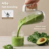 Nouveau mixeur électrique USB Type-C, extracteur de jus, tasse à smoothie, mini mixeur portable rechargeable pour la maison