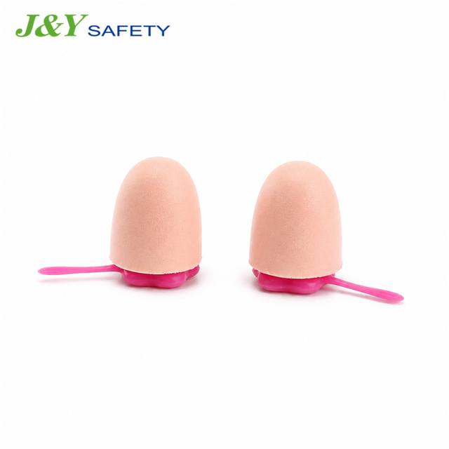 China Manufacturer Custom PU Foam Disposable Earplugs Noise Cancelling for Sleeping