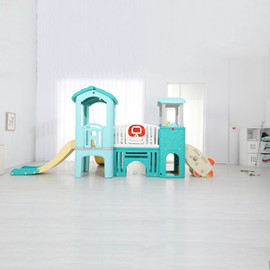 Aire de jeux Feelkids pour tout-petits, intérieure/extérieure, avec toboggan pour parc d'aventure, maternelle, en matériau PE durable - Product Image 5