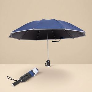 Offre Spéciale Parapluie de Voyage Classique à Ouverture Automatique, Pliable, Publicitaire, Coupe-Vent, Impression Personnalisée pour Femmes - Product Image 2