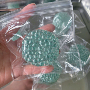 Pelota de Estrés Ruidosa con Cuentas de Vidrio Crujientes, Blanda y Moldeable, de Rebote Lento, Hecha a Mano, para Estudiantes y Trabajadores de Oficina - Product Image 2