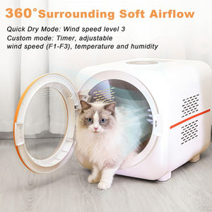 OEM Luxus Cat Dog Trockner Kleine Haustiere ABS Trockner Box Intelligente beheizte Kühlbett Platzsparend für den Badezimmer gebrauch - Product Image 2