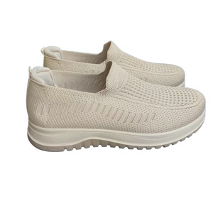 <span class=keywords><strong>Chaussures</strong></span> décontractées légères à enfiler <span class=keywords><strong>pour</strong></span> femmes, avec plateforme et semelle orthopédique, coupe large, idéales <span class=keywords><strong>pour</strong></span> les personnes âgées, l'été, les voyages et la marche - Product Image 2