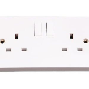 Công Tắc Màu Trắng Ổ Cắm Chuyển Mạch Gắn Tường Anh 2 Cực 13A Một Cực Dùng Điện Cho Nhà Chất Lượng Cao - Product Image 1