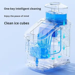 Household <b>Small</b> Bullet <b>Ice</b> Maker Dormitory Coffee Companion Fully Automatic Solid 150w <b>Ice</b> Making <b>Machine</b> - Product Image 3