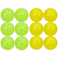 Vente directe du fabricant, balles de pickleball professionnelles approuvées par l'USAPA, durables, 40 trous, pour l'intérieur et l'extérieur, entraînement portable, TPE