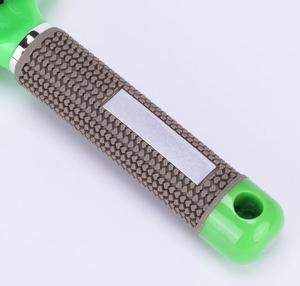 Brosse à cheveux professionnelle pour <span class=keywords><strong>coiffeur</strong></span>, peigne incurvé grand format, brosse à palettes pour femmes avec poils et nylon, outils de coiffure pour salon - Product Image 5