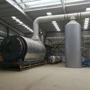 Usine de récupération automatique de mazout Machine de pyrolyse de déchets plastiques à petite échelle Machines de pyrolyse de caoutchouc de dérapage de la Chine - Product Image 3