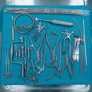 Juego de Instrumentos Ortopédicos y Neuroquirúrgicos para Craneotomía de Alta Calidad, Acero Inoxidable Alemán, Manual, Reutilizable, Autoclavable, con Certificación CE - Product Image 1