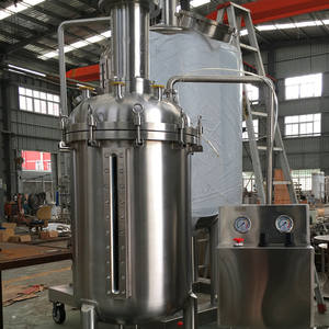 Tanque de mezcla neumático móvil Mezclador homogeneizador de lote de alto cizallamiento 50L/120L/200L/300L/500L Capacidad <span class=keywords><strong>Reactor</strong></span> de tanque de recipiente a presión - Product Image 4