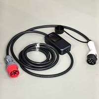 Nouveau chargeur EV 11 kW GBT 16A, boîte de charge EV portable, câble de 5 m, IP66, prise Schuko, fonction de temporisation, charge à domicile