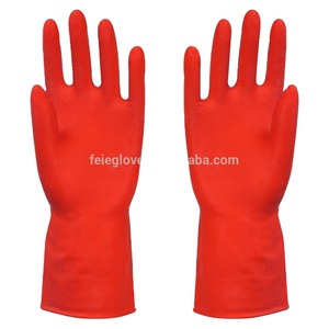 Gants <span class=keywords><strong>de</strong></span> cuisine réutilisables en caoutchouc pour le nettoyage des toilettes - Product Image 6