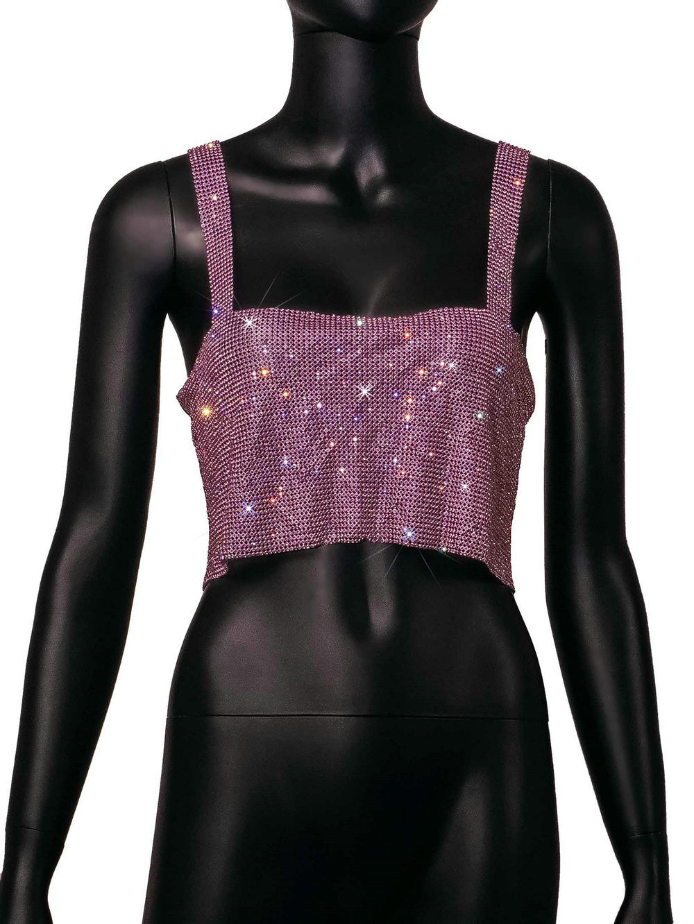 2023 Stunning Diamonds Crystal  Crop Top Womens SLeeveless Straps Rhinestone Bustier Club Vest Party Club Wears