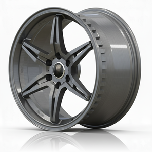 Rines de Aleación Forjada de 18 19 20 21 22 23 24 Pulgadas para Autos, Personalizados 5x112 5x114.3, Monobloque con Acabado Cepillado para BMW Porsche - Product Image 1