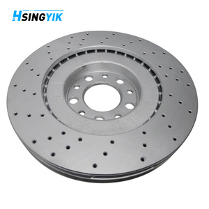 Disques de frein avant et arrière pour Alfa Romeo Giulia 952 2018, étrier de frein à piston à fentes, OE HT250 50554319, 320x22mm - Product Image 2