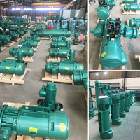 Palans électriques industriels modèle CD/MD, capacité de levage de 1 à 32 tonnes, avec câble métallique et télécommande