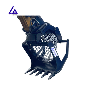 Bac de criblage personnalisé pour excavatrice, production CE OEM, paniers empilables robustes pour criblage de minerais lourds - Product Image 2