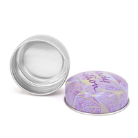 Boîtes cosmétiques miniatures en aluminium personnalisées pour baume à barbe et baume à lèvres, pots en aluminium rose/noir/rouge/doré pour l'emballage de crèmes
