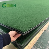 Tapis de frappe de golf en gros 1,5m*3m, grand tapis simulateur, tapis d'entraînement pour driving range, taille personnalisée intérieur/extérieur