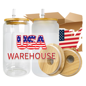 <strong>Wholesale</strong> Heat Resistant Insulated Double Wall Glass Can12 16 20oz <strong>Snow</strong> <strong>Globe</strong> Sublimation Double Wall Glass Tumbler - Product Image 1