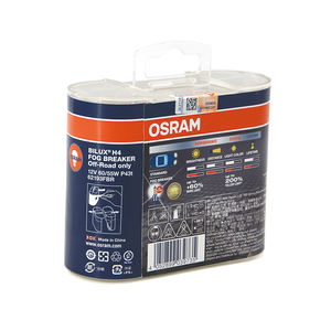 OSRAM H4 62193FBR 12V 60/55W Interruptor de niebla Lámpara de faro halógeno P43t <span class=keywords><strong>2600K</strong></span> Luz amarilla - Product Image 2