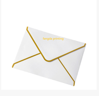 Enveloppes européennes personnalisées en forme découpée, nacrées, couleur unie, classiques, pour invitations et cartes de remerciement de mariage