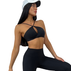 Set Yoga Fitness & Aoyema Riciclabile Sexy con Push-up, Leggero, Traspirante, Ecologico, Elasticizzato in Quattro Direzioni - Product Image 1