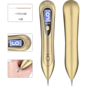 Removedor de verrugas, tatuajes, puntos oscuros y lunares portátil, recargable, con 9 niveles ajustables y pantalla LCD, ¡en oferta! - Product Image 3