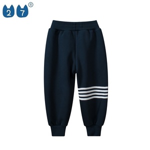 Ensemble deux pièces pour garçons, nouvelle collection automne, <span class=keywords><strong>sweat</strong></span>-shirts en molleton sans capuche, vente en gros - Product Image 5