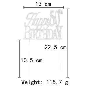 Decorazione all'ingrosso strass lettera <span class=keywords><strong>15</strong></span> <span class=keywords><strong>buon</strong></span> <span class=keywords><strong>compleanno</strong></span> torta Topper per torta di <span class=keywords><strong>compleanno</strong></span> - Product Image 3