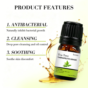 Aceite Esencial de Árbol de Té de Grado Terapéutico, Natural, Antibacteriano, Antiacné, Control de Grasa, Aromaterapia, Aceite para Masaje de Piel y Cuero Cabelludo, OEM - Product Image 3