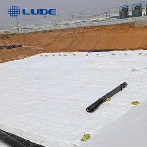 Trắng đen 350g 450g Filament vải địa kỹ thuật cho nông nghiệp Road thương hiệu không dệt vải địa kỹ thuật Polyester UV kháng - Product Image 3