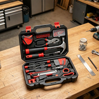 Juego de Herramientas Manuales para Electricistas y Carpinteros, Juego de Herramientas Combinadas para Mantenimiento del Hogar, Venta al Por Mayor OEM