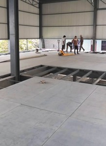 Mur préfabriqué Panneau décoratif en fibre de ciment Plancher en <span class=keywords><strong>béton</strong></span> et revêtement de cloison de séparation - Product Image 4