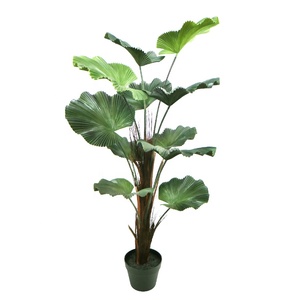 Bán buôn 90cm cao Faux Vòng cây cọ với nồi - Product Image 4