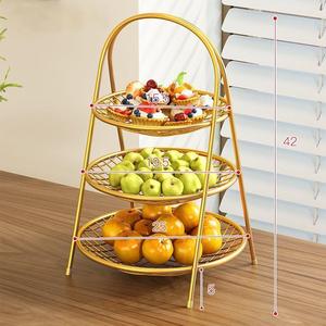 Plateau à fruits pour salon, table basse, boîte <span class=keywords><strong>de</strong></span> rangement pour collations, panier, support à desserts multi-niveaux, haut <span class=keywords><strong>de</strong></span> gamme, exquis - Product Image 6