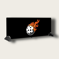 Barrière de protection pour terrain de tennis de table intérieur/extérieur, panneau de clôture sportive personnalisé pour la publicité de ping-pong