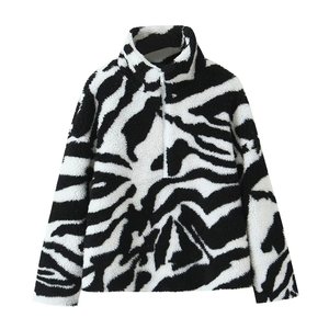 ผ้าขนสัตว์เทียมลายยอดนิยมสำหรับผู้หญิง ย้อมสีสำหรับฤดูใบไม้ร่วง เหมาะสำหรับทำเสื้อแจ็คเก็ต - Product Image 1