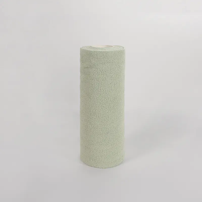 Rotolo di stoffa per la pulizia in microfibra confezione da 50/75/100 strappa gli asciugamani 30x30cm asciugamano lavabile riutilizzabile
