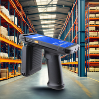 PDA Resistente con Android 13, Lector UHF RFID, Escáner de Código de Barras 2D, Terminal Portátil de 5.5 Pulgadas, 64GB, para Seguimiento de Activos en Almacén, en Stock