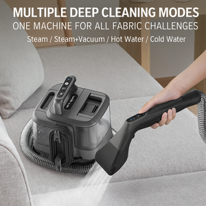 Aspirateur portable CE CB pour tapis, nettoyage humide et sec, avec réservoir d'eau amovible, pour tapis, avec plusieurs accessoires de nettoyage - Product Image 3