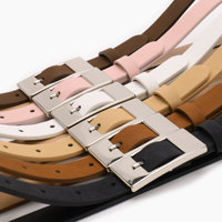 Ceintures pour femmes, ceintures habillées, vente en gros, fabricants de ceintures, ceintures fines, style coréen, simples, élégantes, accessoires pour jeans, pour le quotidien et les trajets.