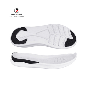 High Quality Durable White Black Wear-resistant Sports Running <strong>EVA</strong> and PTR Shoes Phylon Sole - Product Image 3