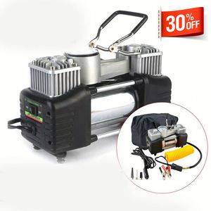 Compresseur d'air pour voiture 12V 150PSI haute performance - Nouveau modèle de gonfleur de pneus numérique avec écran - Product Image 2