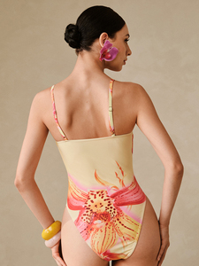 Thoải mái thể Thao Điều Chỉnh trưởng thành phụ nữ một mảnh cao chân Áo tắm bikini - Product Image 2