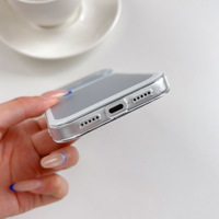 Coque de téléphone simple et tendance pour iPhone 17, 16, 15, 14 Pro Max, antichoc et anti-chute, compatible avec iPhone 18 Pro